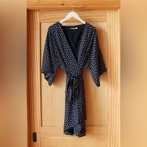 ⚡️FLASH SALE⚡️ NWOT Emerson Fry Wrap Dot Dress